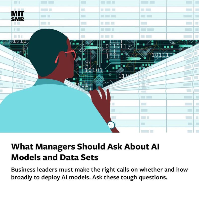 آنچه مدیران باید درباره مدل‌ها و مجموعه داده‌های هوش مصنوعی بپرسند